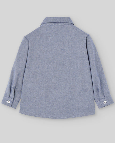 Camasa din bumbac tip denim