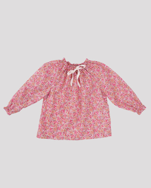 Camasa din bumbac cu maneci bufante