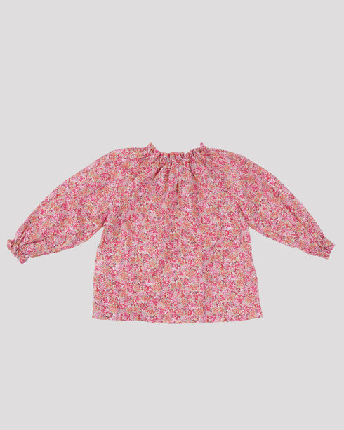 Camasa din bumbac cu maneci bufante