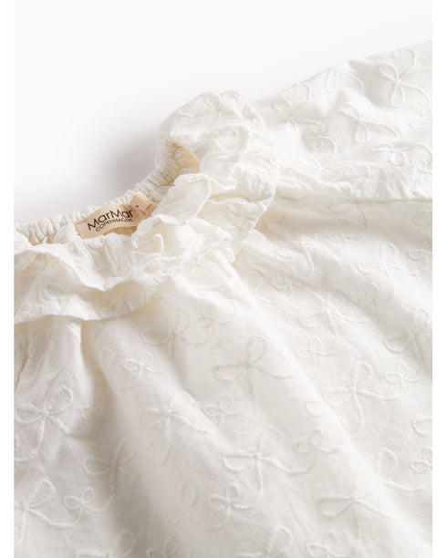 Bluza cu maneca lunga brodata cu guler