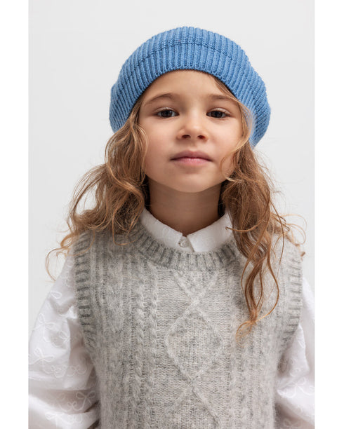 Camasa cu maneci lungi si fundite brodate