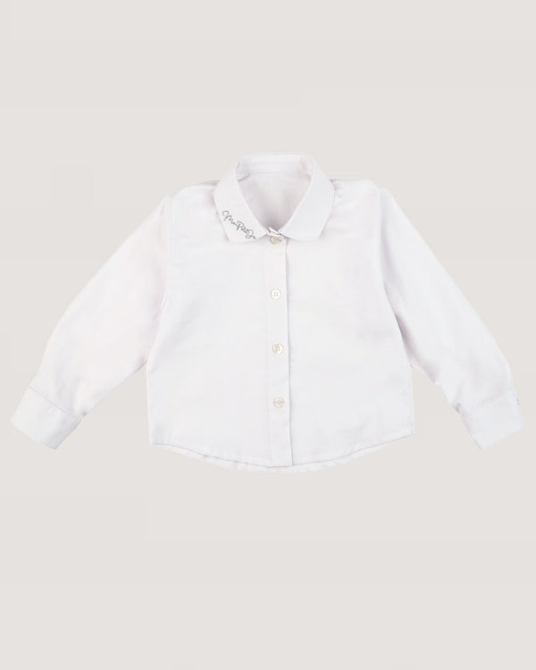 CAMASA ALBA CU GULER BRODAT