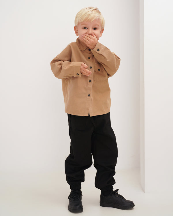 PANTALON DENIM NEGRU