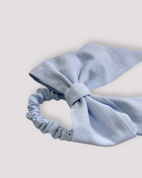 Funda din bumbac blue cu elastic