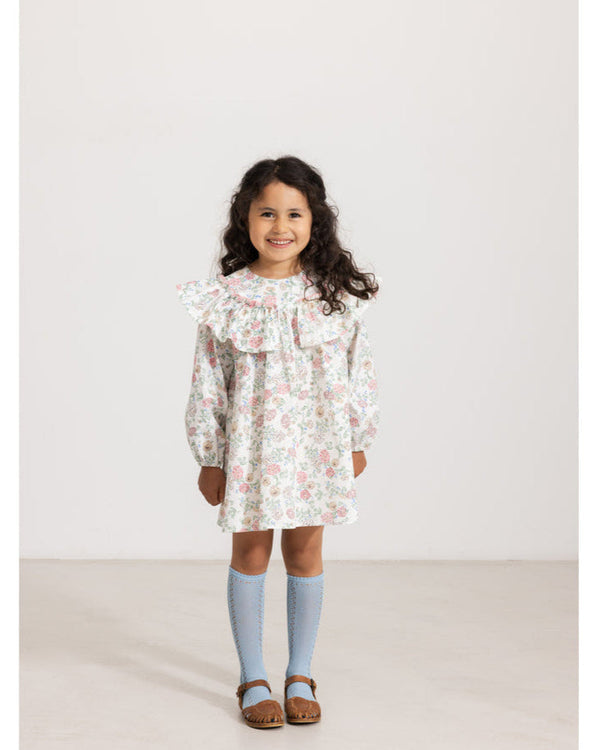 Rochie florala cu guler maxi MarMar Copenhagen