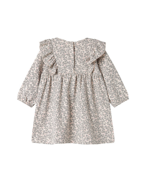 Rochie cu imprimeu floral din bumbac organic