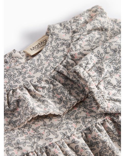 Rochie cu imprimeu floral din bumbac organic