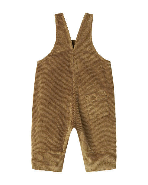 Salopetă din reiat maro din bumbac