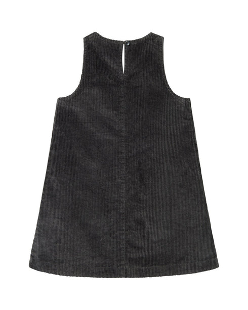 Rochie sarafan din catifea reiata