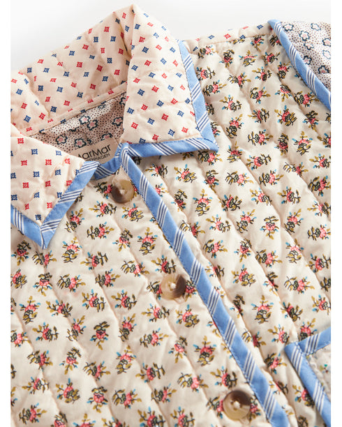 Geaca matlasata din bumbac organic