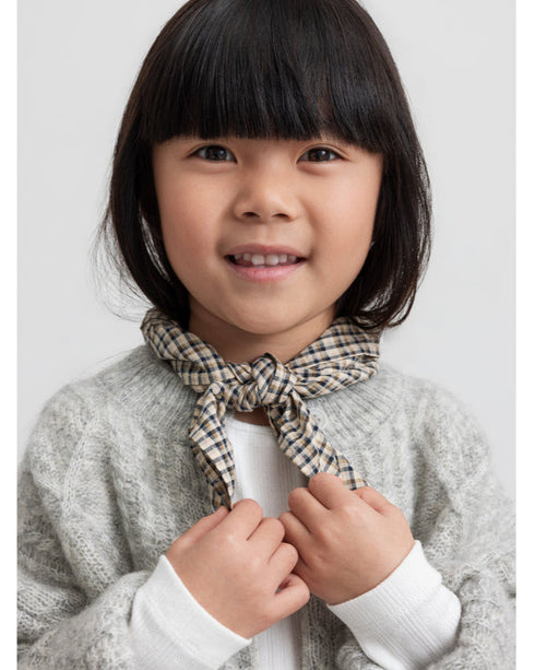 Cardigan pufos din lana si mohair gri