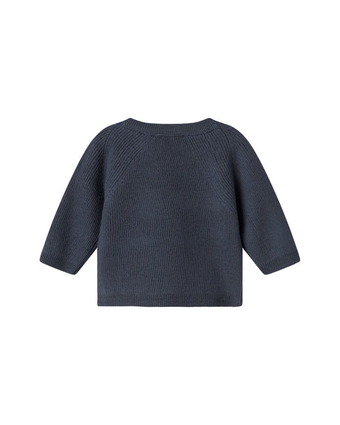 Bluza bleumarin din lana Merino 100%