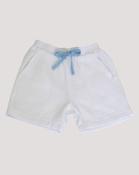 Pantaloni din muselina cu snur