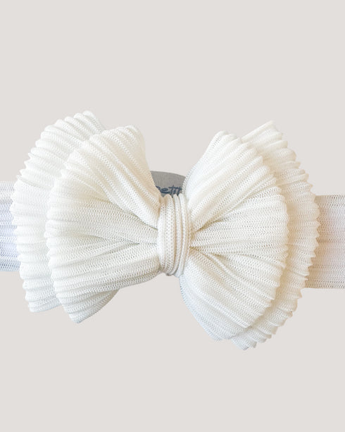 Bentita cu funda din tulle