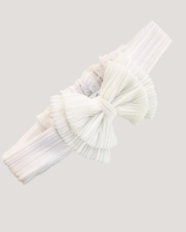 Bentita cu funda din tulle