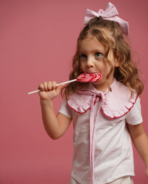 Guler detasabil cu volanașe