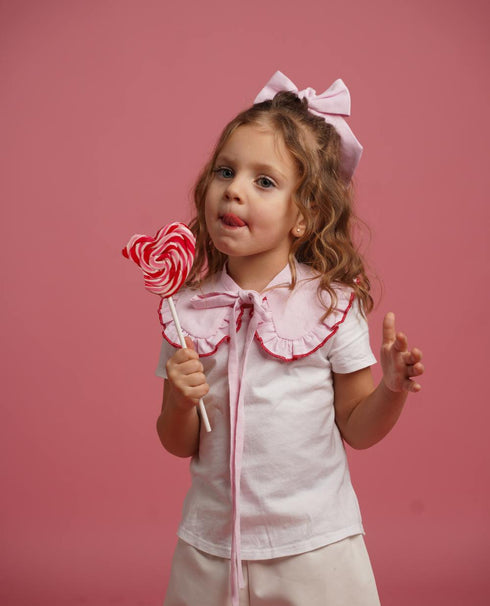 Guler detasabil cu volanașe