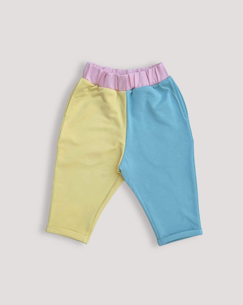 Pantaloni din jerse multicolor unisex