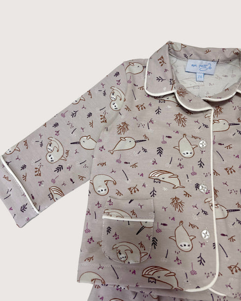 PIJAMA JERSE MOV PRINT ANIMALUTE