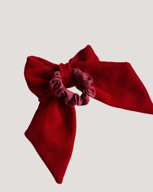 LAZO DE TERCIOPELO CON ELÁSTICO