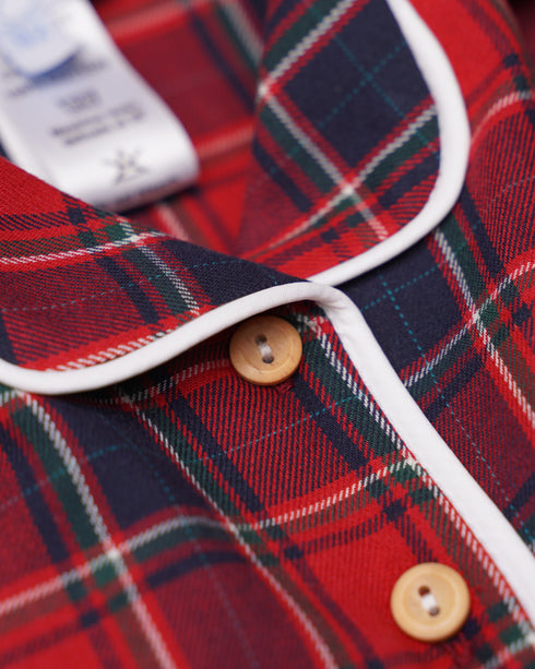 PIJAMA UNISEX CAROURI ROSII