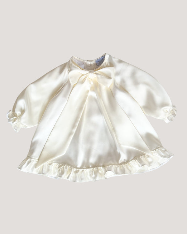 ROCHIE SATIN CU VOLANE