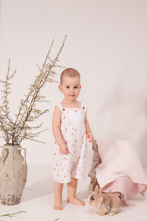 Salopeta scurta cu cirese