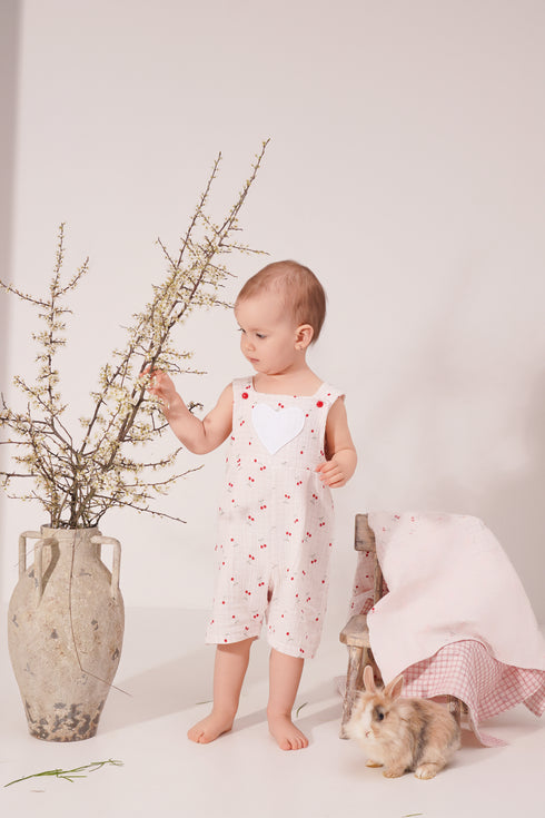 Salopeta scurta cu cirese