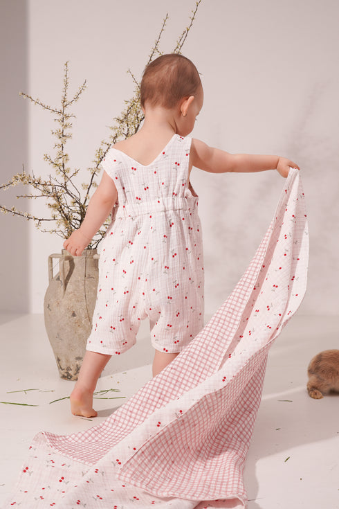 Salopeta scurta cu cirese