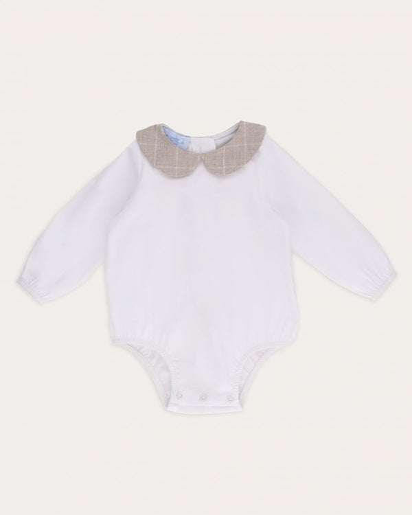 BODY ALB GULER ROTUND DIN CAROURI BEJ