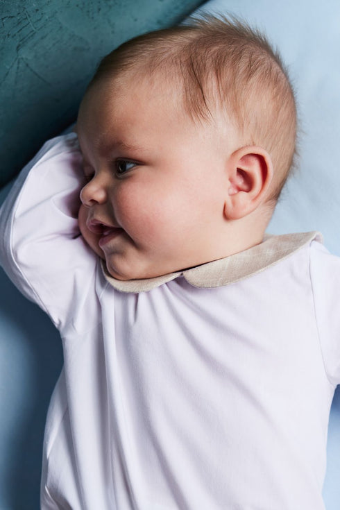 BODY ALB GULER ROTUND DIN CAROURI BEJ