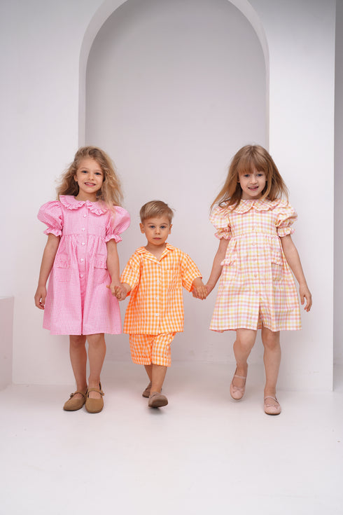 Compleu din bumbac neon