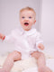 Body alb cu guler rotund