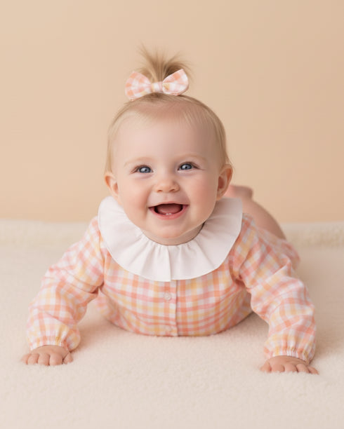 Body carouri galbene si guler cret alb