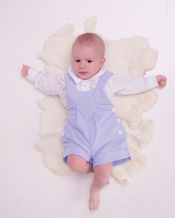 Salopeta Achim albastra scurta