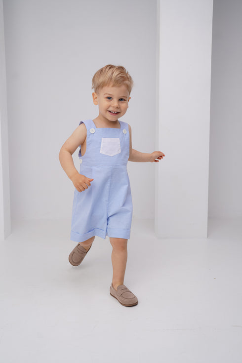 Salopeta scurta albastra