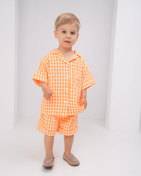 Compleu din bumbac neon