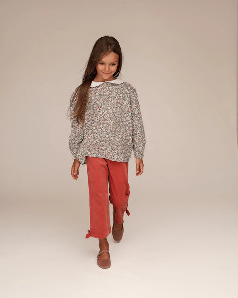 Corduroy PANTS WITH BOWS