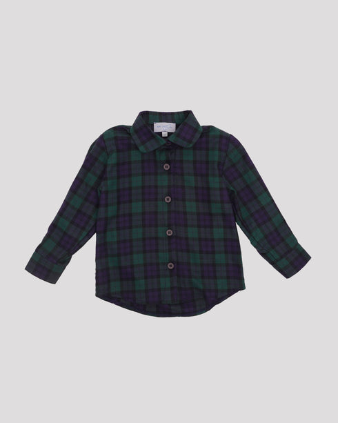 Camasa din tartan verde