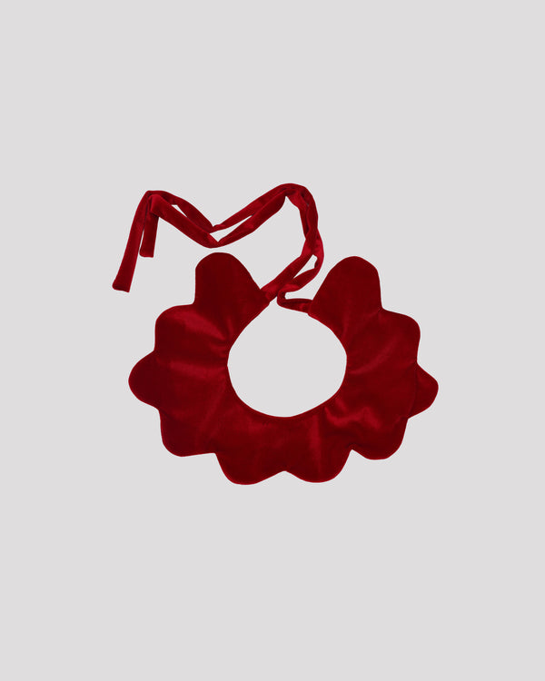 Guler detasabil din catifea