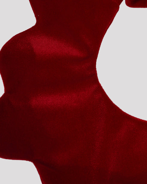 Guler detasabil din catifea