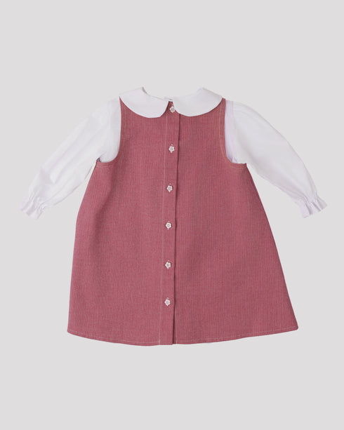 Compleu sarafan si camasa alba