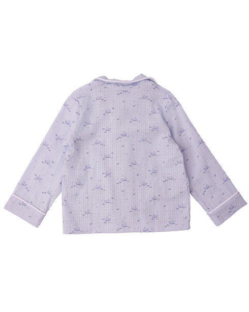 Pijama din muselina cu balene