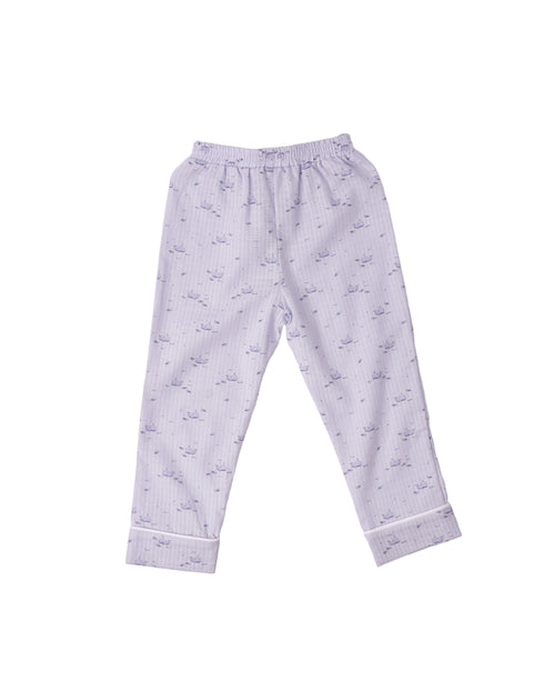 Pijama din muselina cu balene