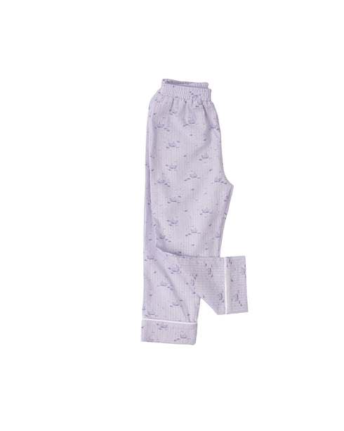 Pijama din muselina cu balene