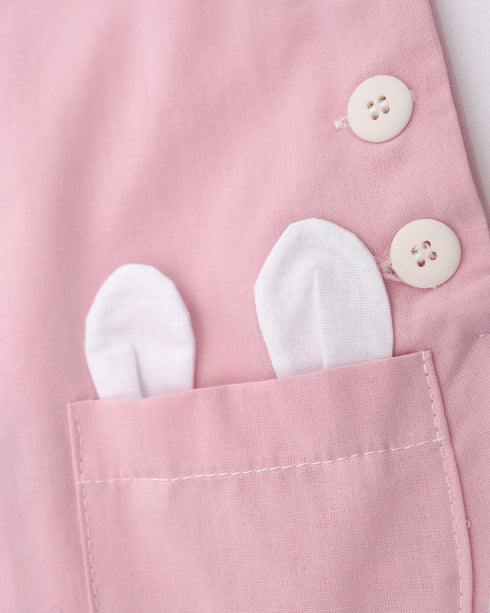 Salopeta roz cu urechi de iepuras