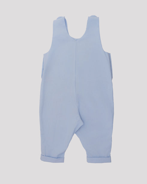 Salopeta blue cu urechi de iepuras