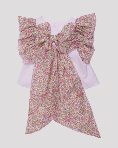 Compleu Jellyfish cu flori roz