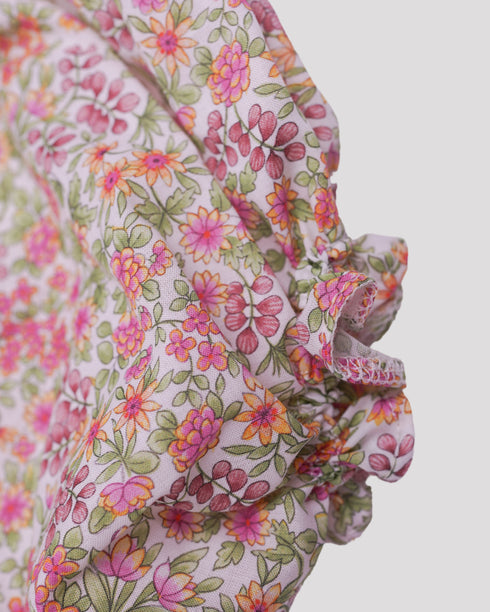 Compleu Jellyfish cu flori roz