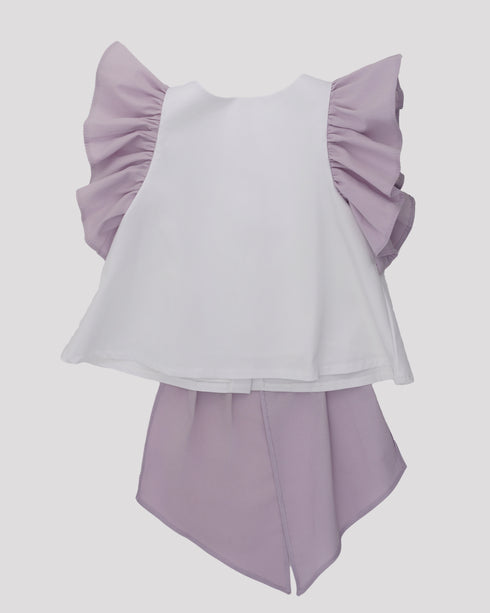 Bluza Jellyfish cu funda lila